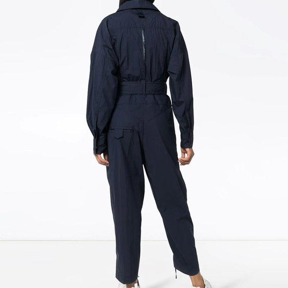 Moncler belted long-sleeve jumpsuit - Picture 3 of 4
